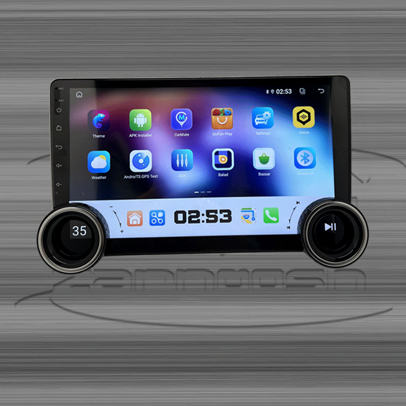 مانیتور  اندروید ولوم دار