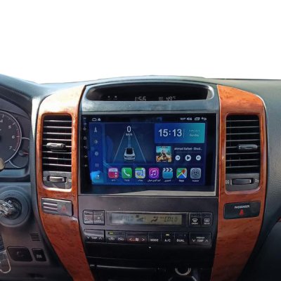 مانیتور   اندروید  تویوتا پرادو